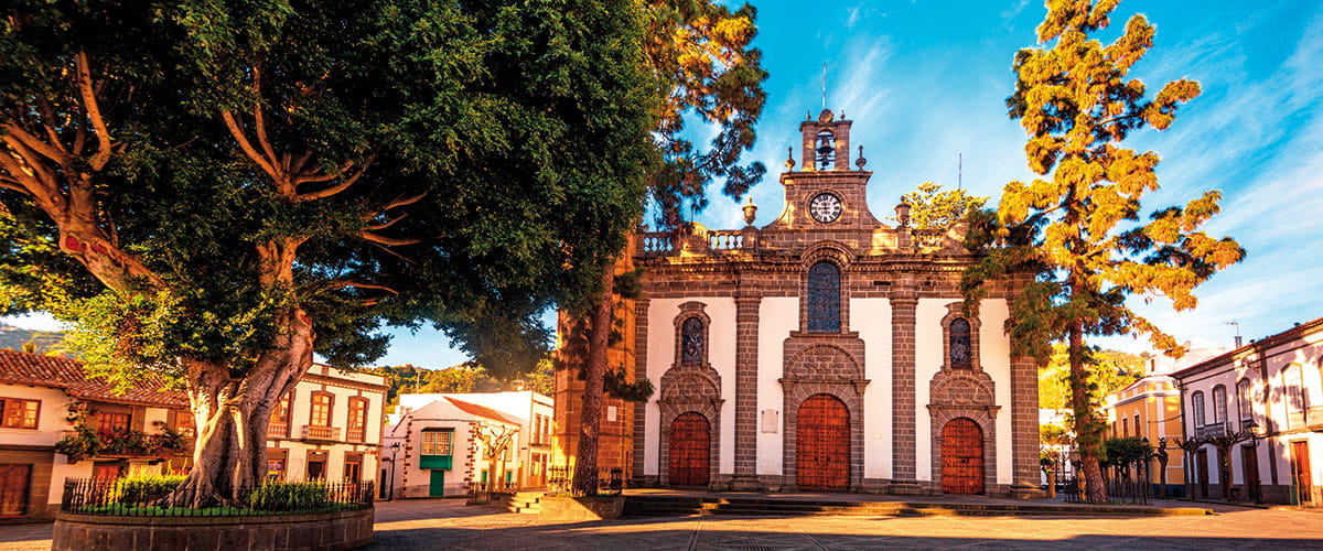 Teror Church in Las Palmas, Gran Canaria